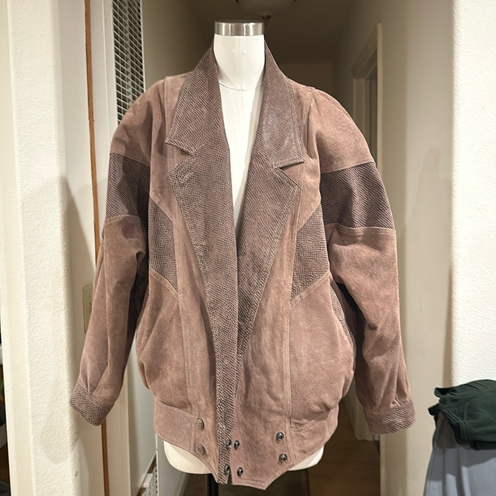 Vintage leather jacket